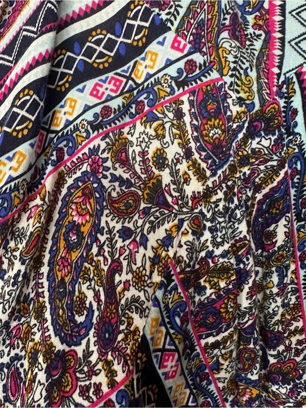Umgee boho long duster kimono with bell sleeves - Picture 7 of 12